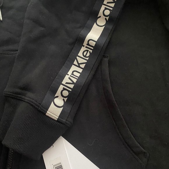 CALVIN KLEIN PERFORMANCE BLACK FULL ZIP SWEATSHIRT HOODIE JACKET SZ 1X NWT - Picture 7 of 10